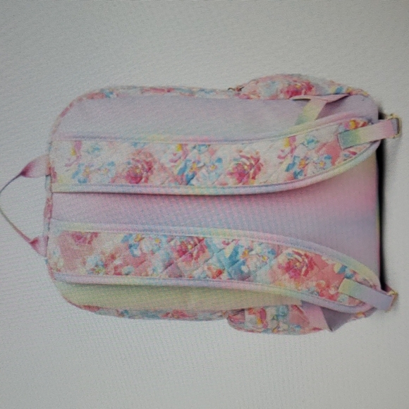 NEW Betsy Johnson Cotton Quilted Backpack With Purse